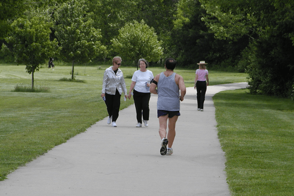 People Enjoying JC Parks Fitness Trails and Loops