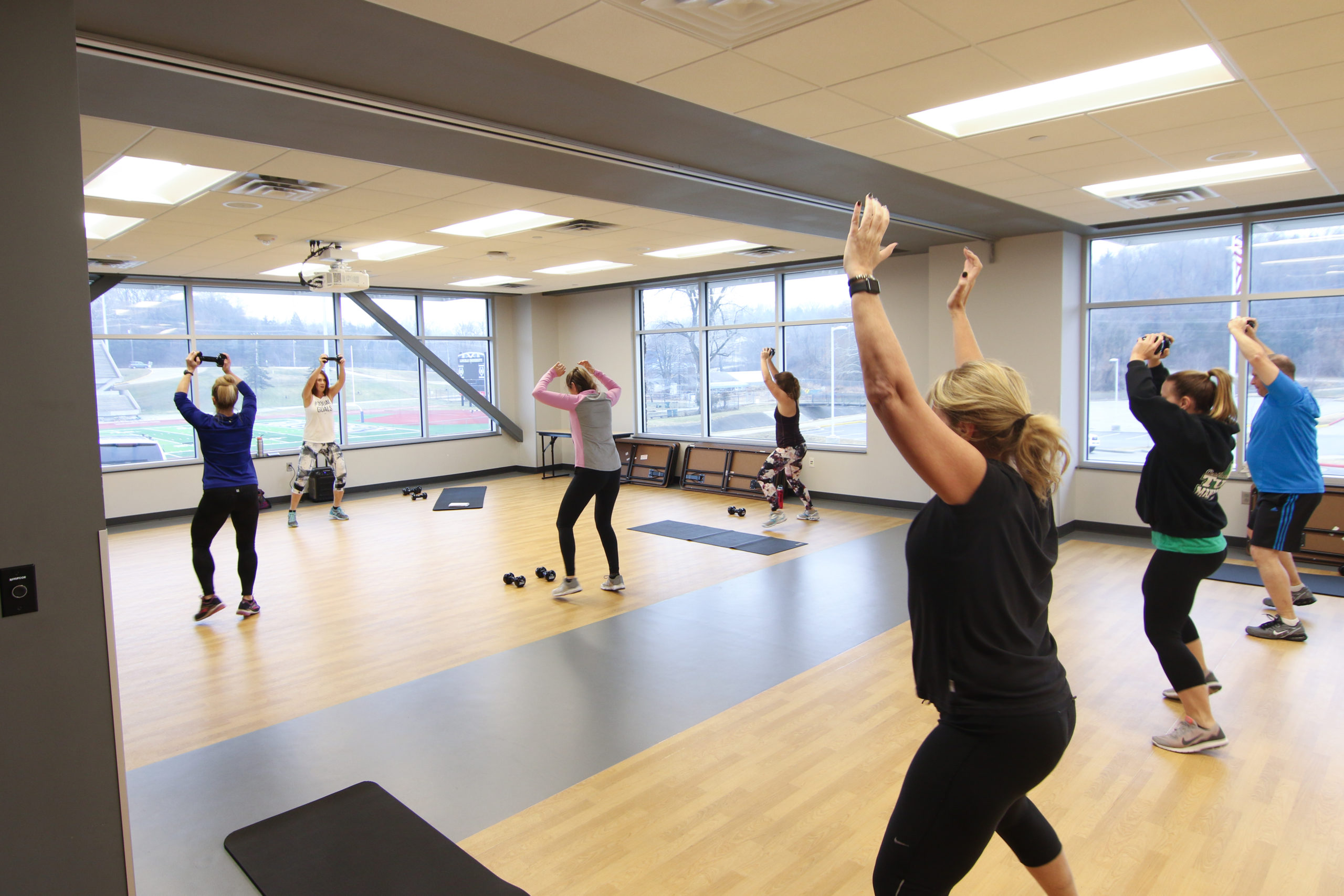 LINC group exercise class
